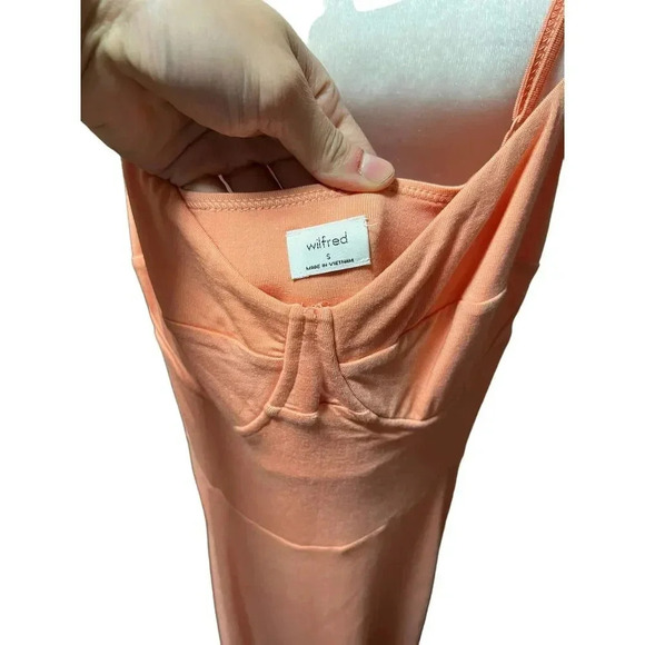 Wilfred Free Montague Dress Bustier midi dress with thigh slit - Picture 6 of 8